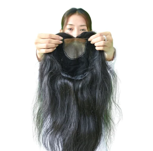 Srhairfeelers Low Density Wig - Lightweight and Adjustable (Free Size) Hover